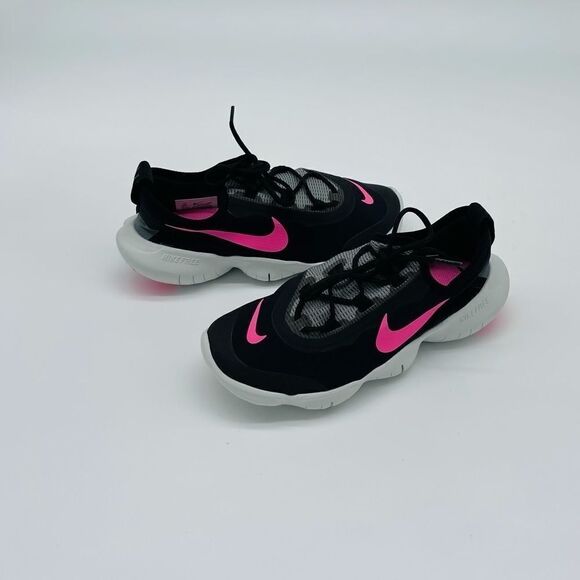 Nike Free Rn 5.0 Big Kids Casual Running Shoe Cj2079-001 - Picture 1 of 8
